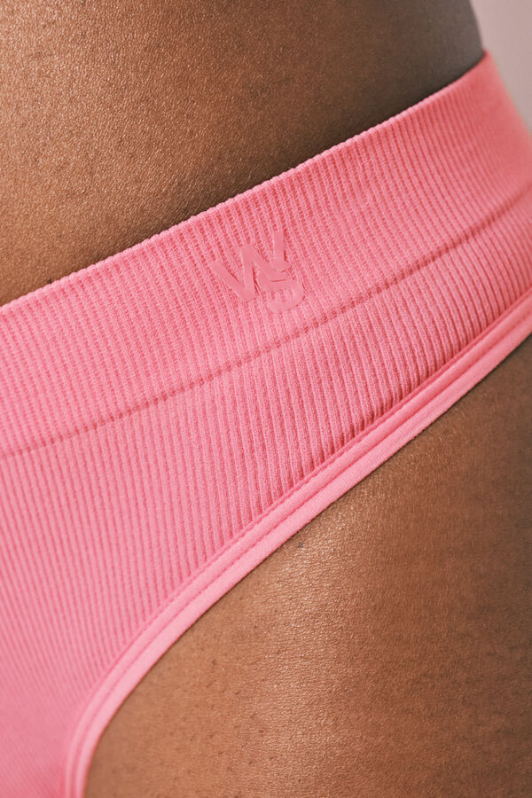 Women'secret Koralne hipster tanga gaćice bez &scaron;avova Koralna