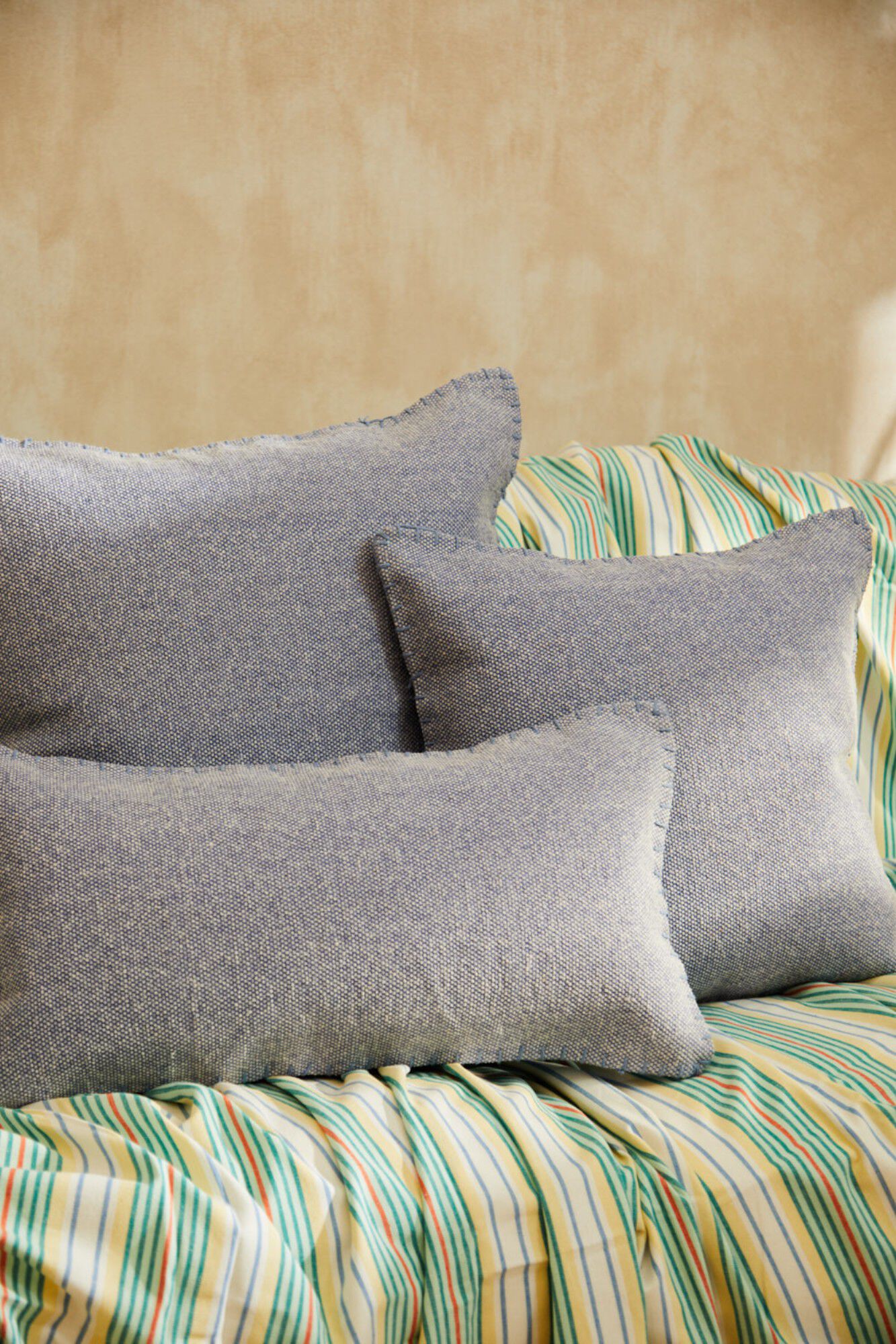 Calma House Funda coj&iacute;n de algod&oacute;n de 30x60