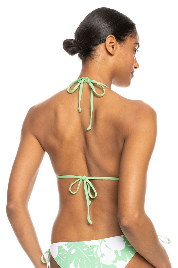 Womensecret Tiki Tri bikini top for women Zelena