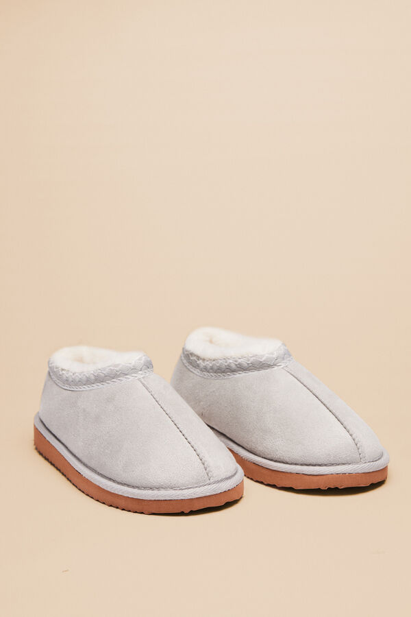 Womensecret Grey slipper boots grey