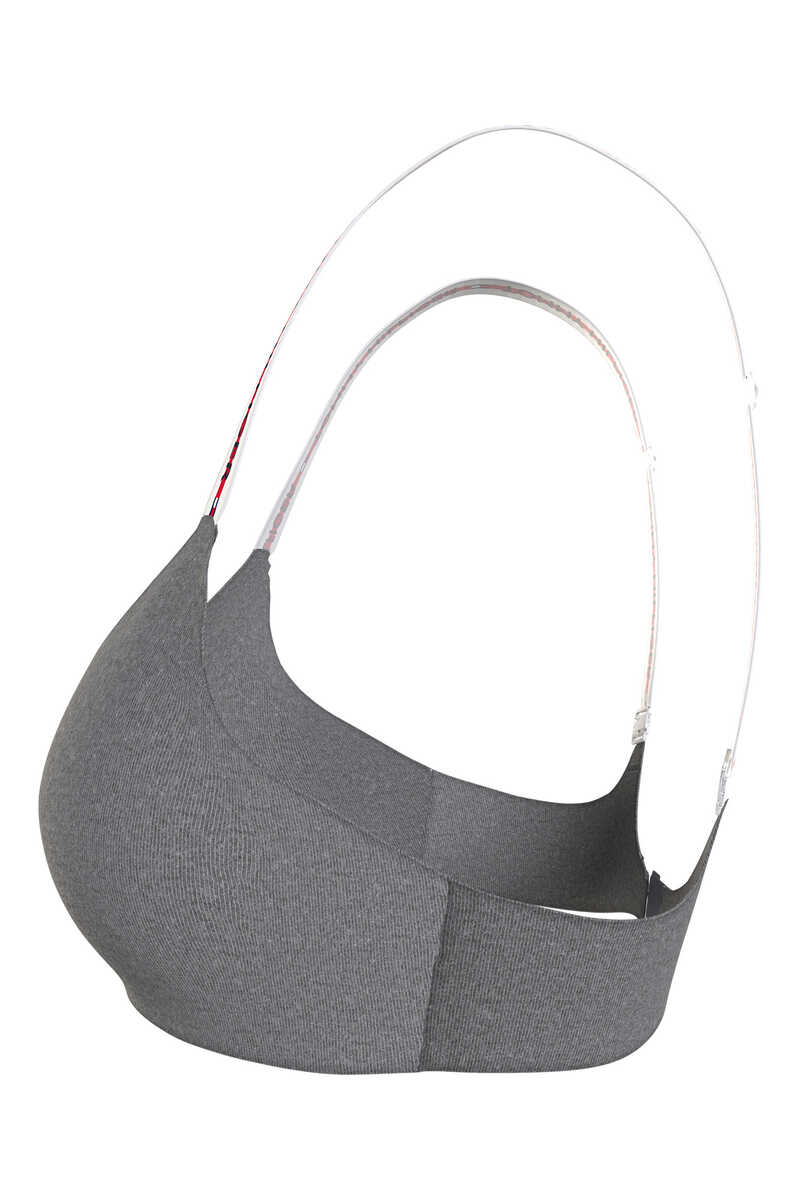 Womensecret Cotton triangle bra grey