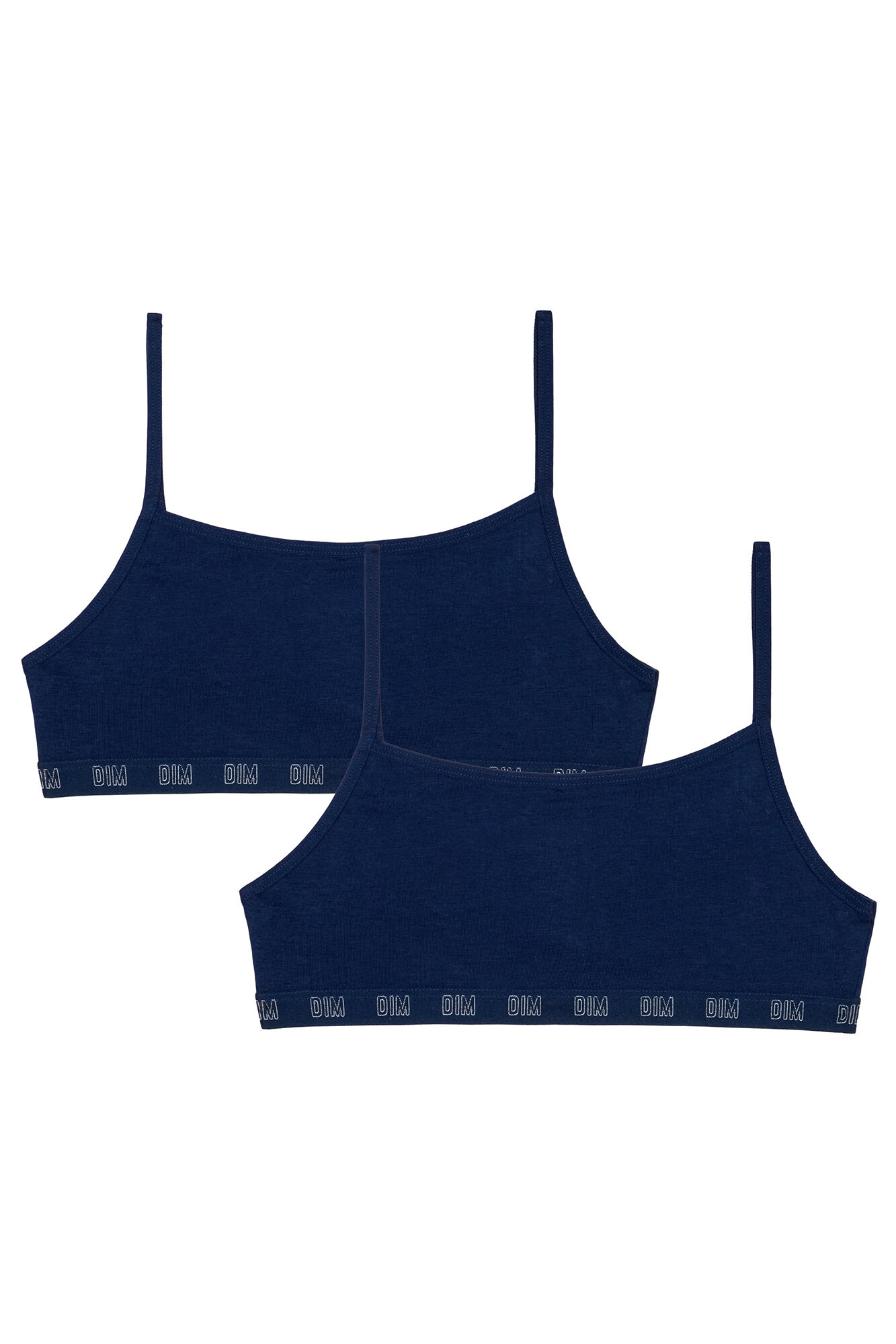 DIM Pack de 2 tops hipoalerg&eacute;nicos testados dermatol&oacute;gicamente 