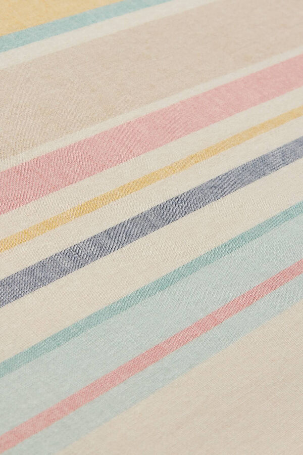 Textura Funda N&oacute;rdica A Rayas De Hilo Tintado blue