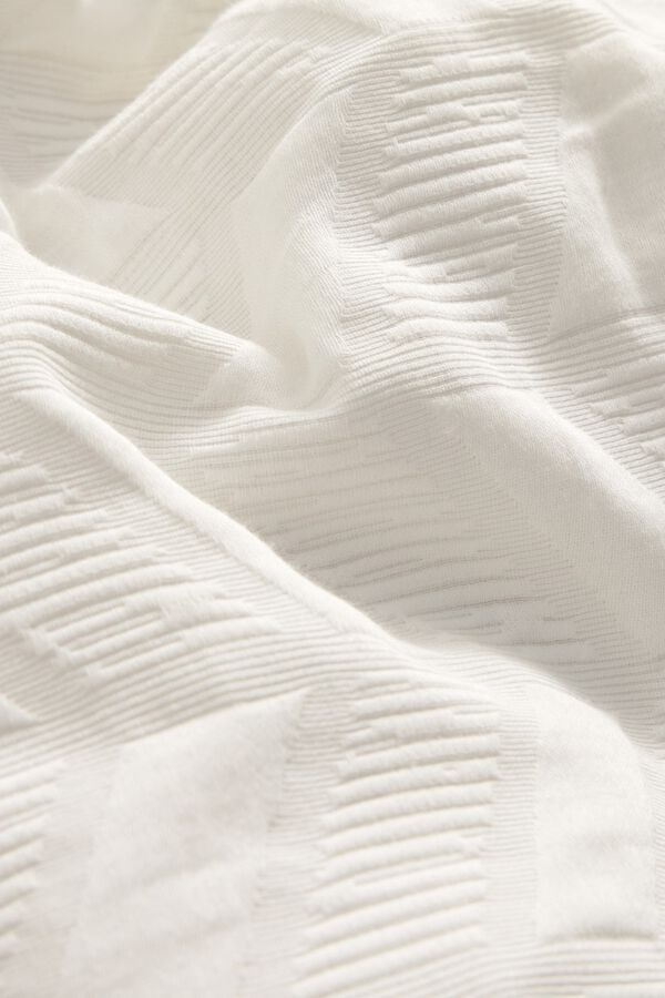 Textura Puffer cotton duvet cover beige