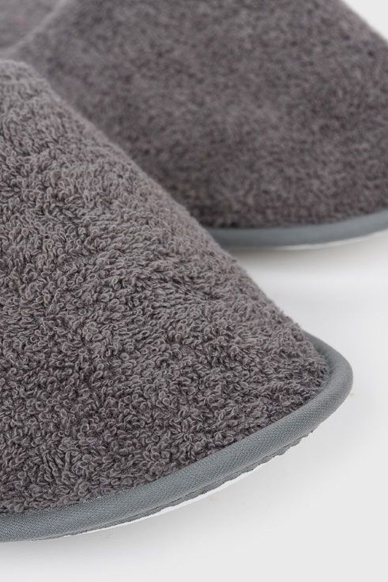 Textura Cotton towelling slippers