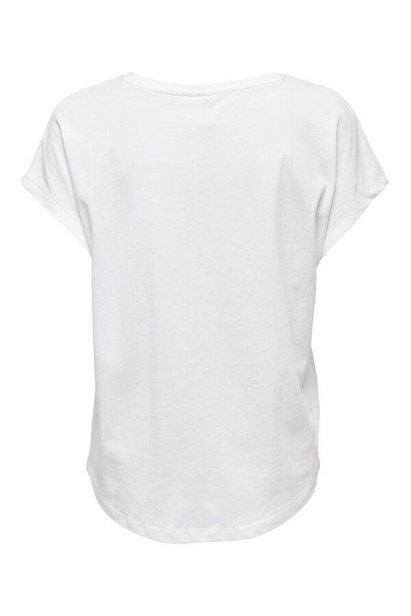 Only Play Printed short-sleeved T-shirt Wei&szlig;
