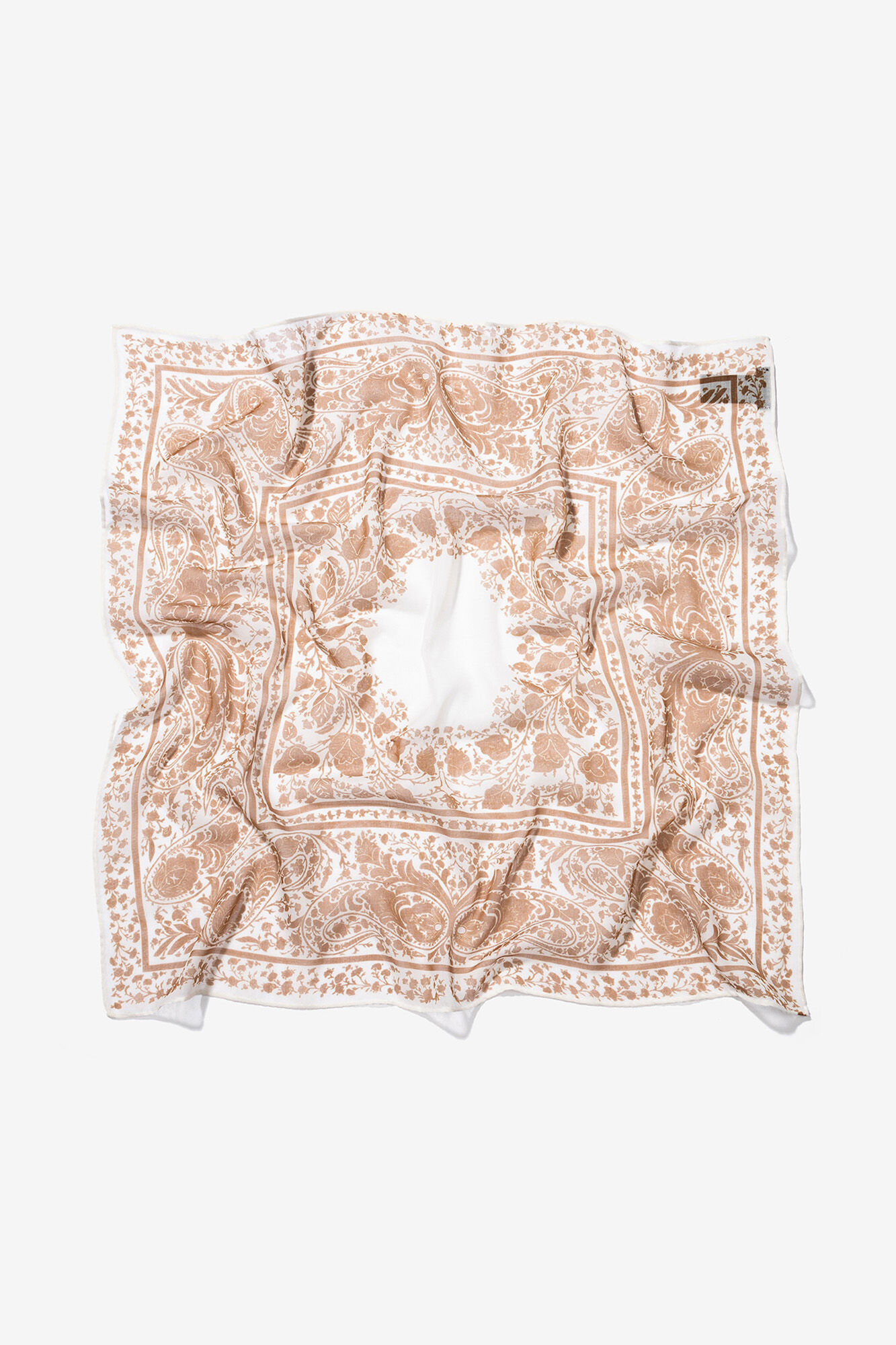 Vilanova Bandana semitransparente paisley