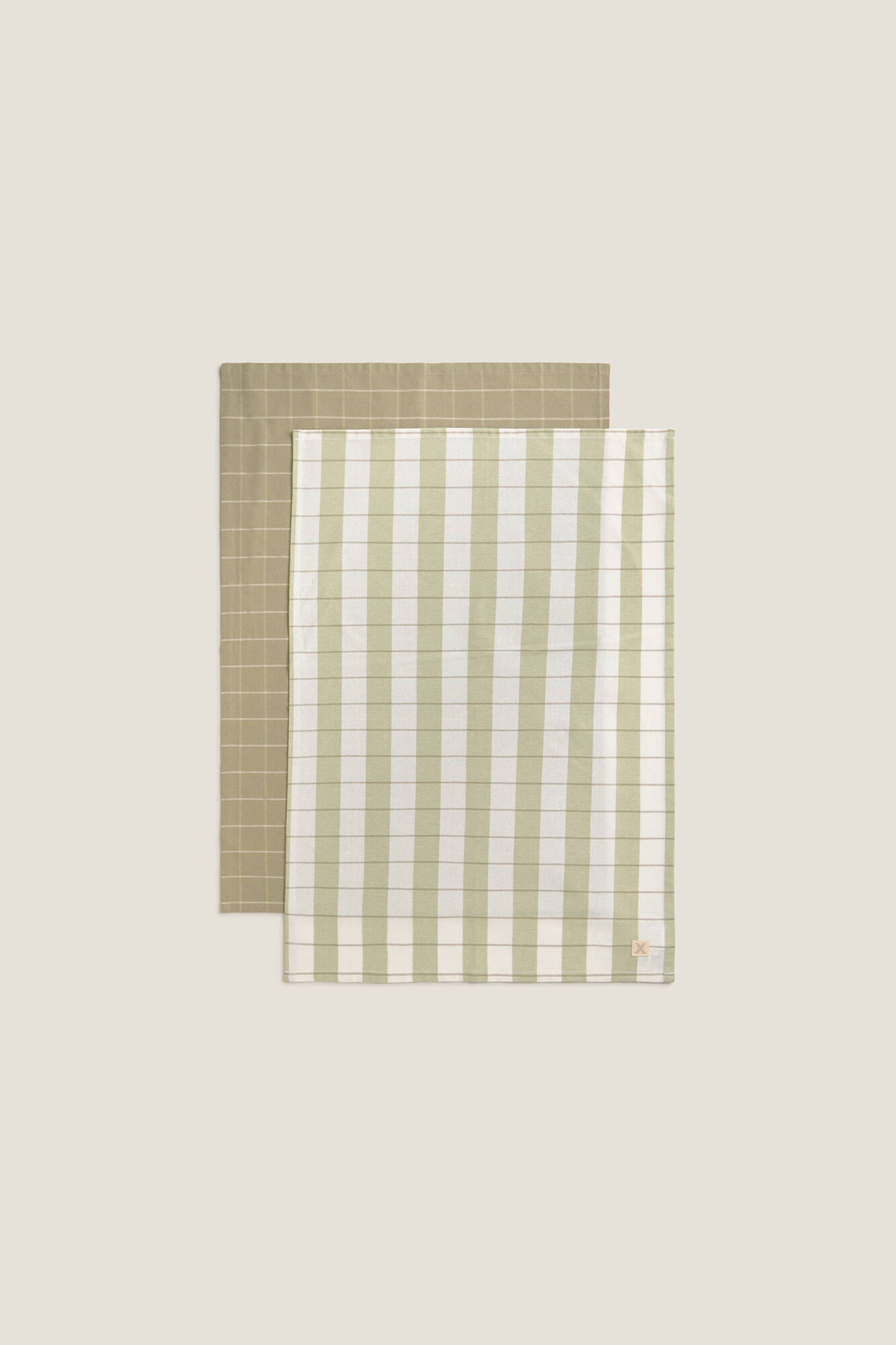 Textura Satz Baumwolllappen