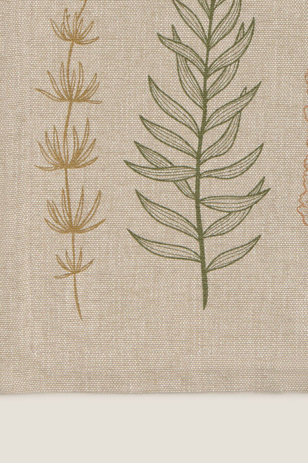Textura Einzelbl&auml;tter Naturwei&szlig;