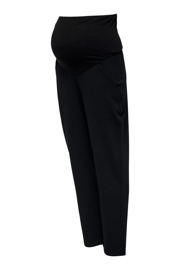 Only Maternity Pantal&oacute;n recto maternity negro