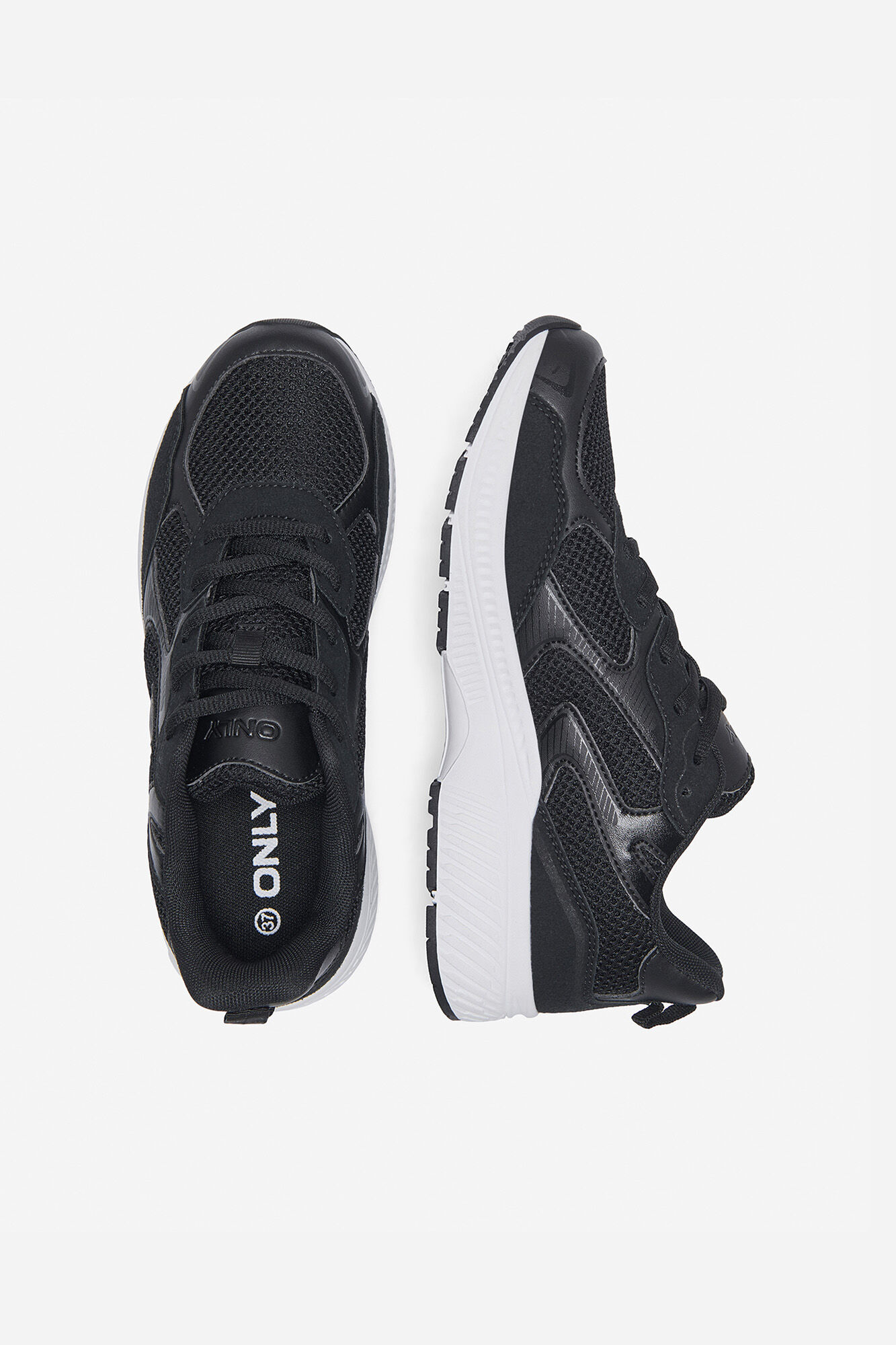 Only Play Mesh-Sportschuhe mit Schn&uuml;rung