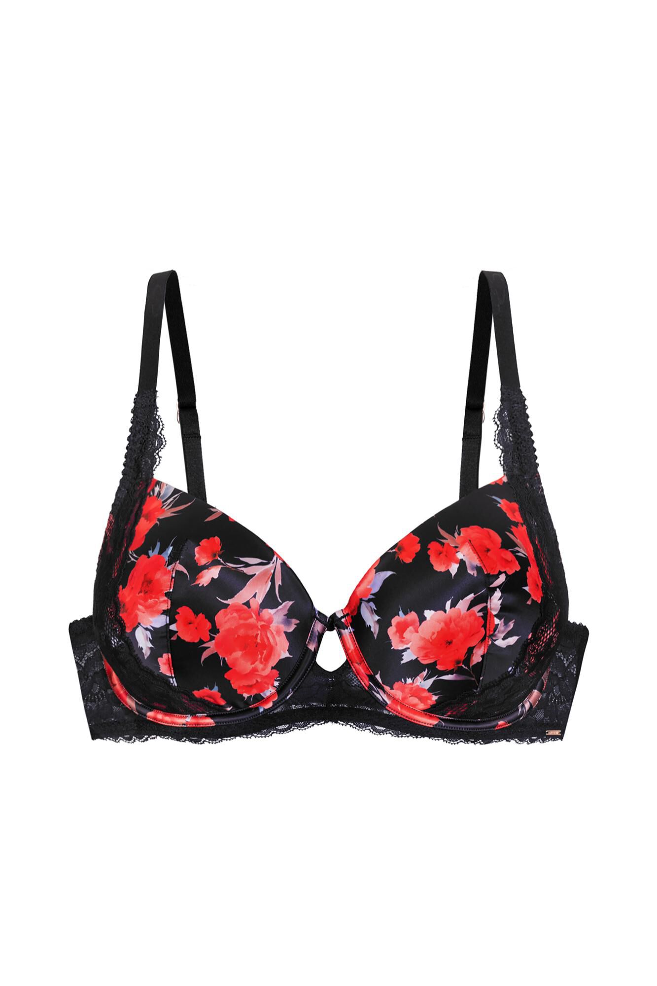 Dorina Sujetador Demi floral con relleno Anahi