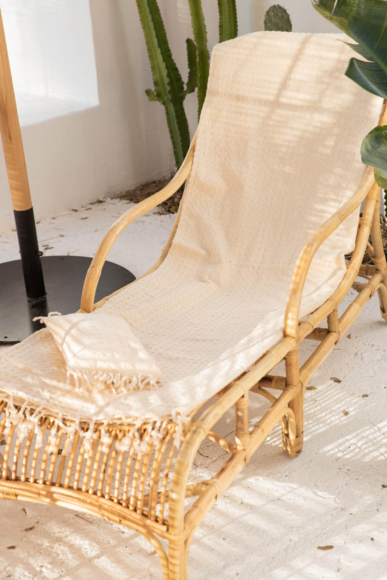 Calma House Strandtuch Ola 100x180 Ecru