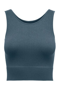 Only Play Soutien desportivo sem costura com al&ccedil;as.