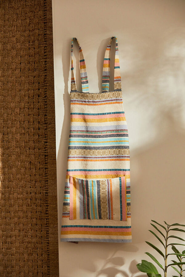 Calma House Delantal jacquard Vedra estampado