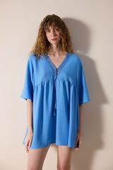 Womensecret Blue Kaftan dress bleu