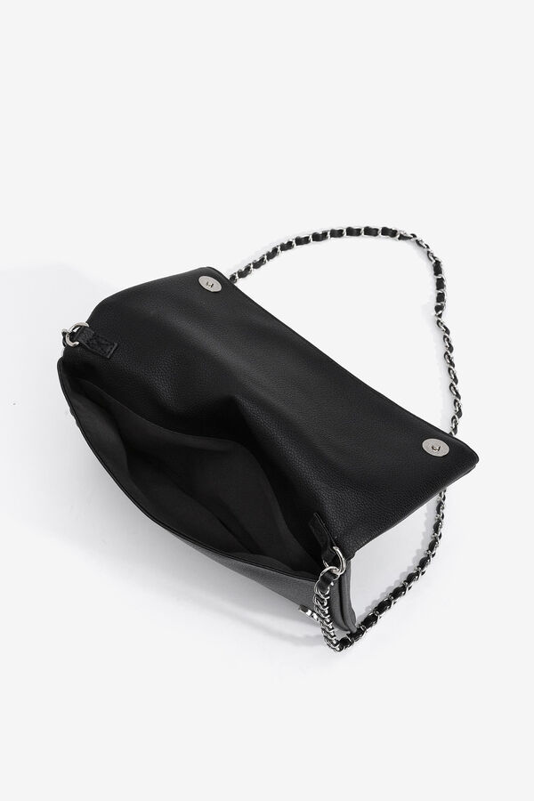 Vilanova Mala tipo mala de tiracolo com lapela preto