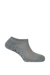 Punto Blanco Calcet&iacute;n deportivo invisible antideslizante unisex gris