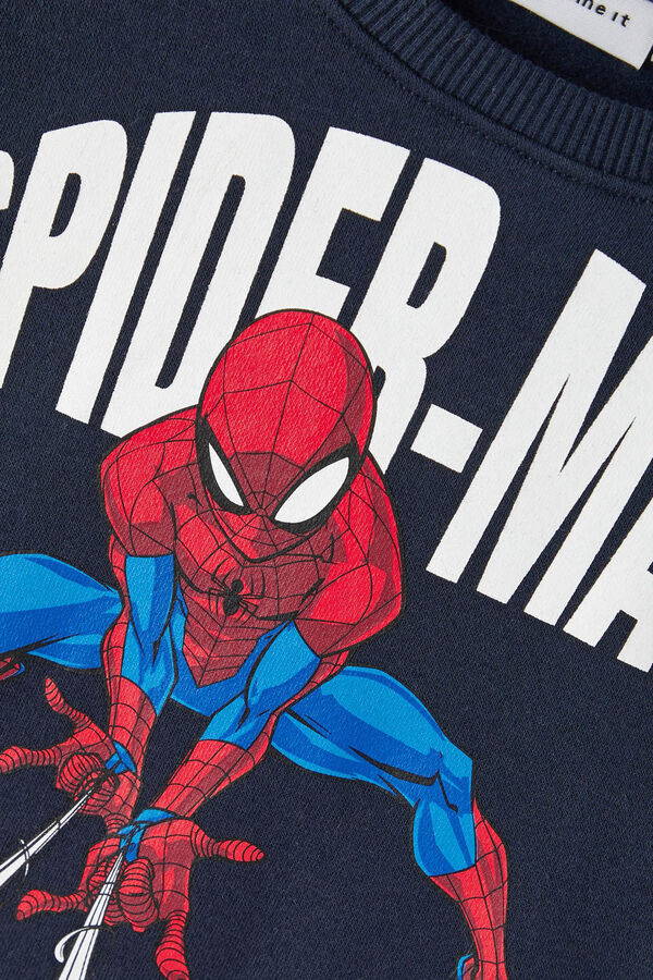 Womensecret Boys' Spiderman sweatshirt Plava