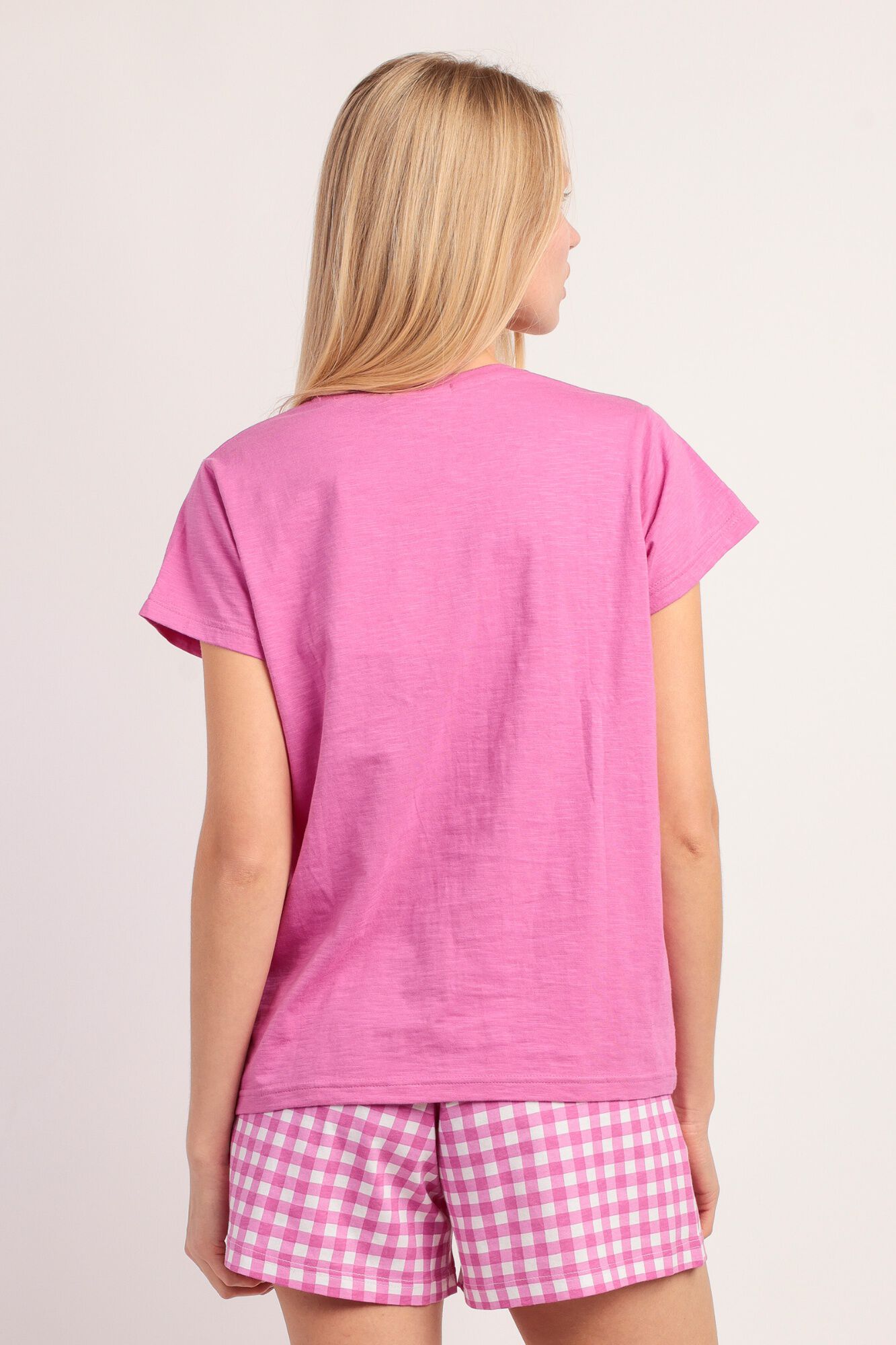 Admas Pijama corto verano vichy mood