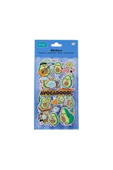 Mr. Wonderful Avocado stickers printed