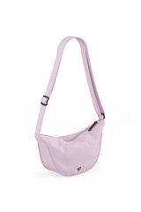 Pieces Sac bandouli&egrave;re en nylon rose