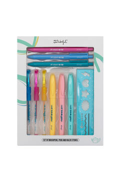 Womensecret Mr.Wonderful-Set of markers, blis and templates for designing in a great way imprimé