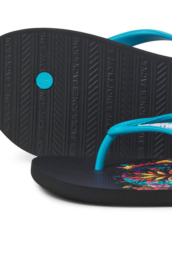 Jack & Jones Rubber sole toe sandals grey