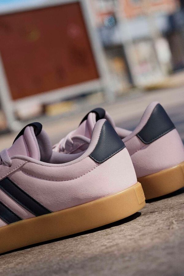 Adidas VL Court 3.0 3-stripe casual sneaker pink