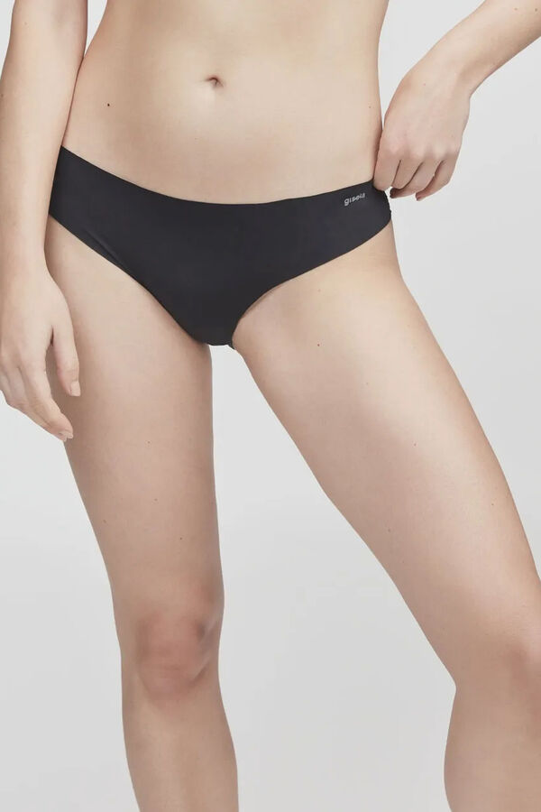 Gisela Laser cut panties Crna