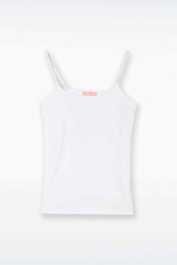 Ohma! Essential breastfeeding basic T-shirt white