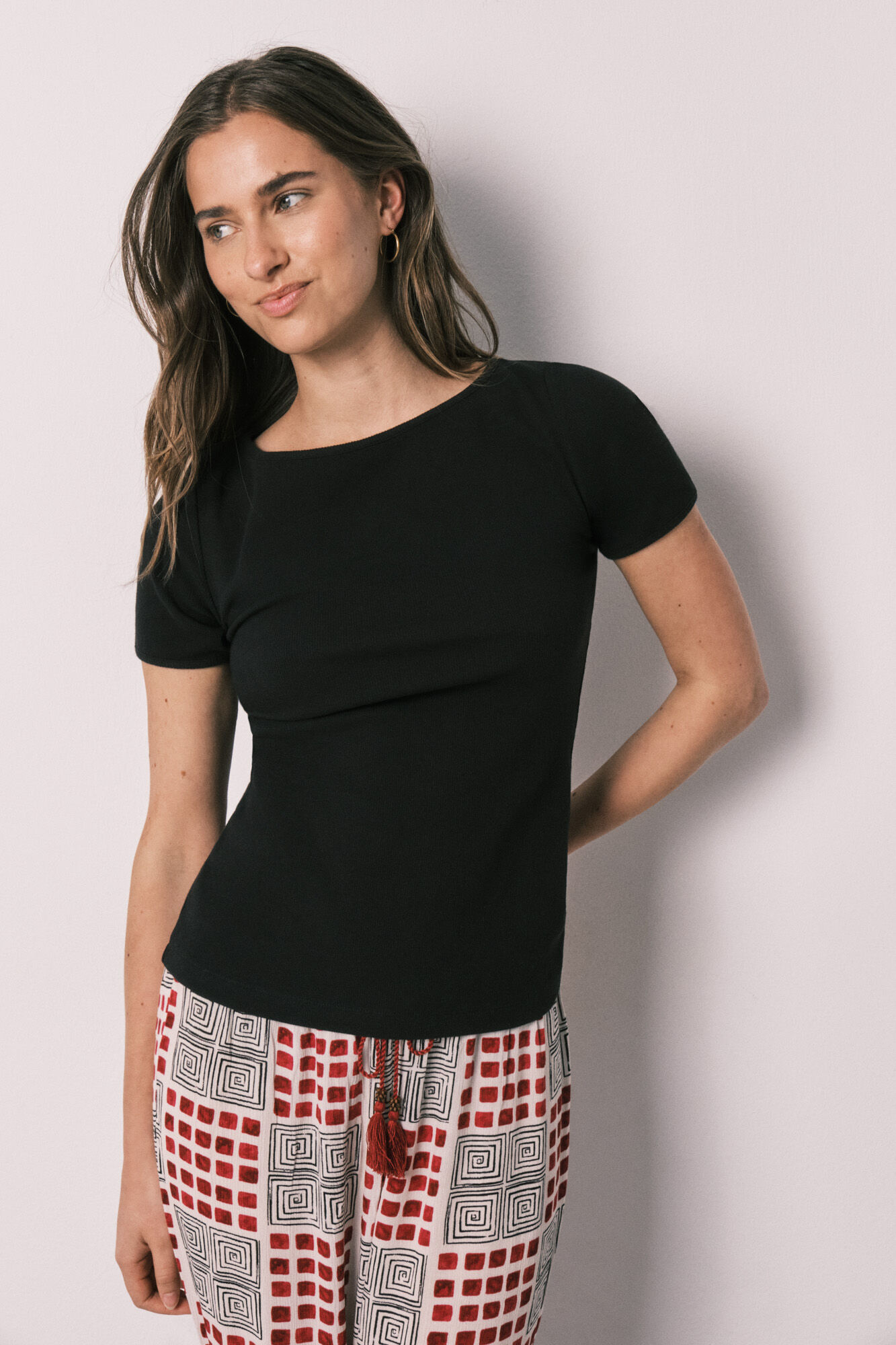Women'secret Pijama largo manga corta algod&oacute;n