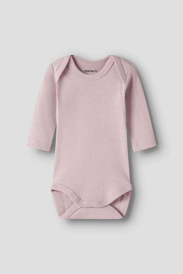 Name it Pack de 3 bodies coraz&oacute;n rosa