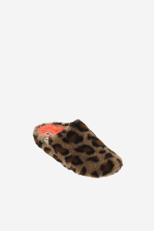 Victoria Animal print slippers Bež