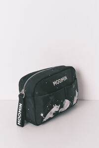 Women'secret Black nylon medium vanity case MOOMIN