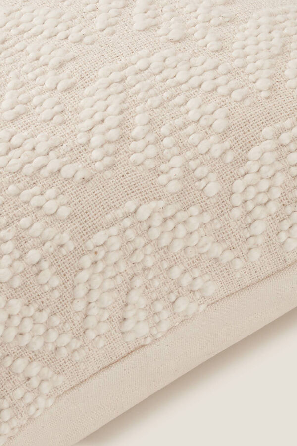 Womensecret Jacquard cotton cushion cover barna