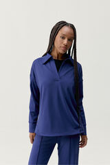 Born Living Yoga Lua Sport Polo "Skin move" Next Blue Plava