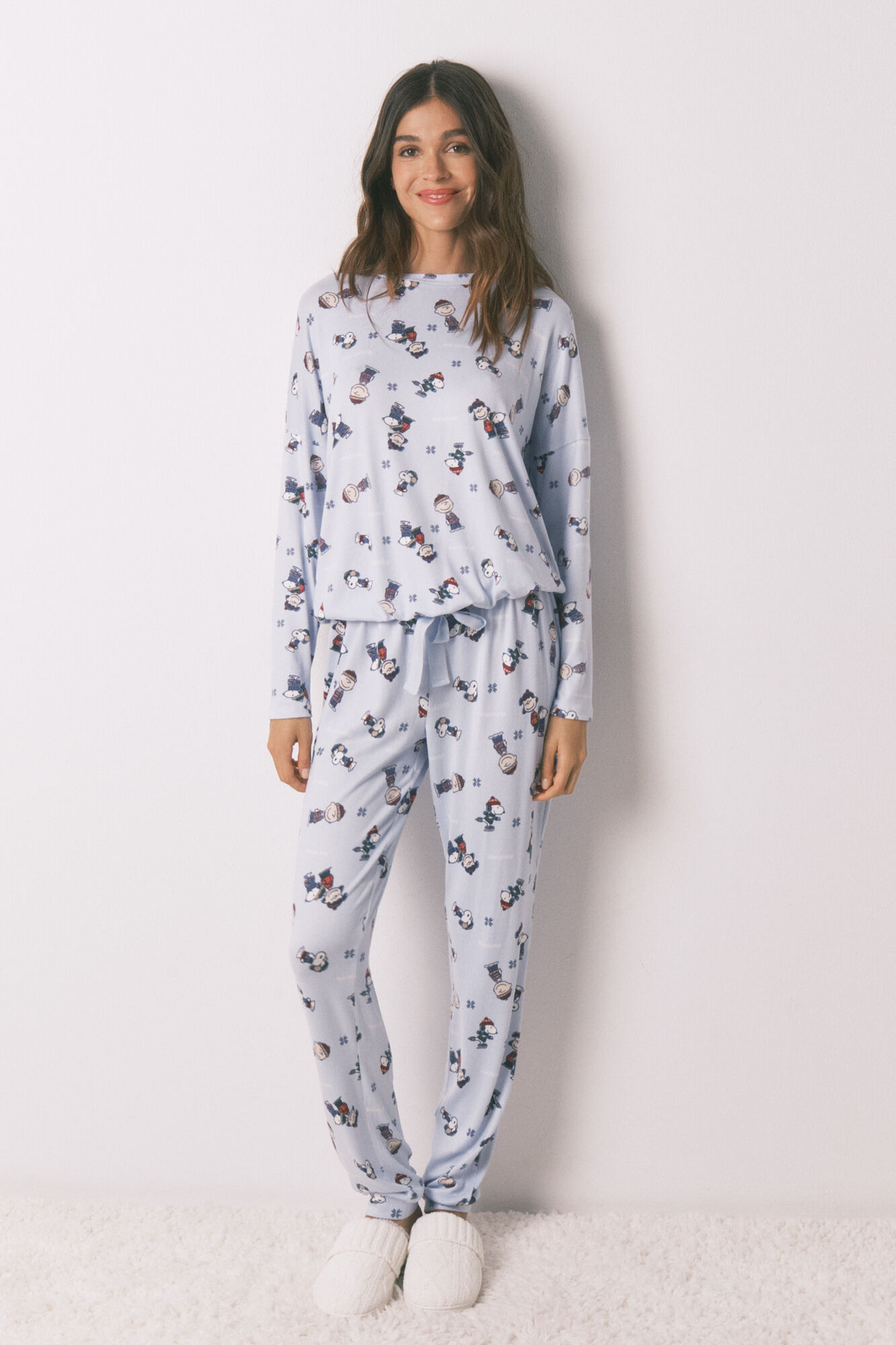Women'secret Super soft Snoopy long pyjamas