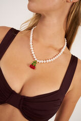 Bohodot Collar cerezas estampado