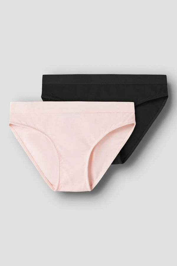 Lmtd Pack of 2 seamless classic panties pink