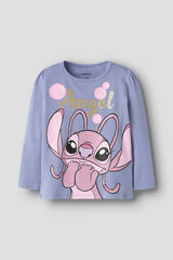 Name it Stitch long sleeve girl's T-shirt pink