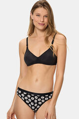 DIM Pack 3 bragas cl&aacute;sicas negro