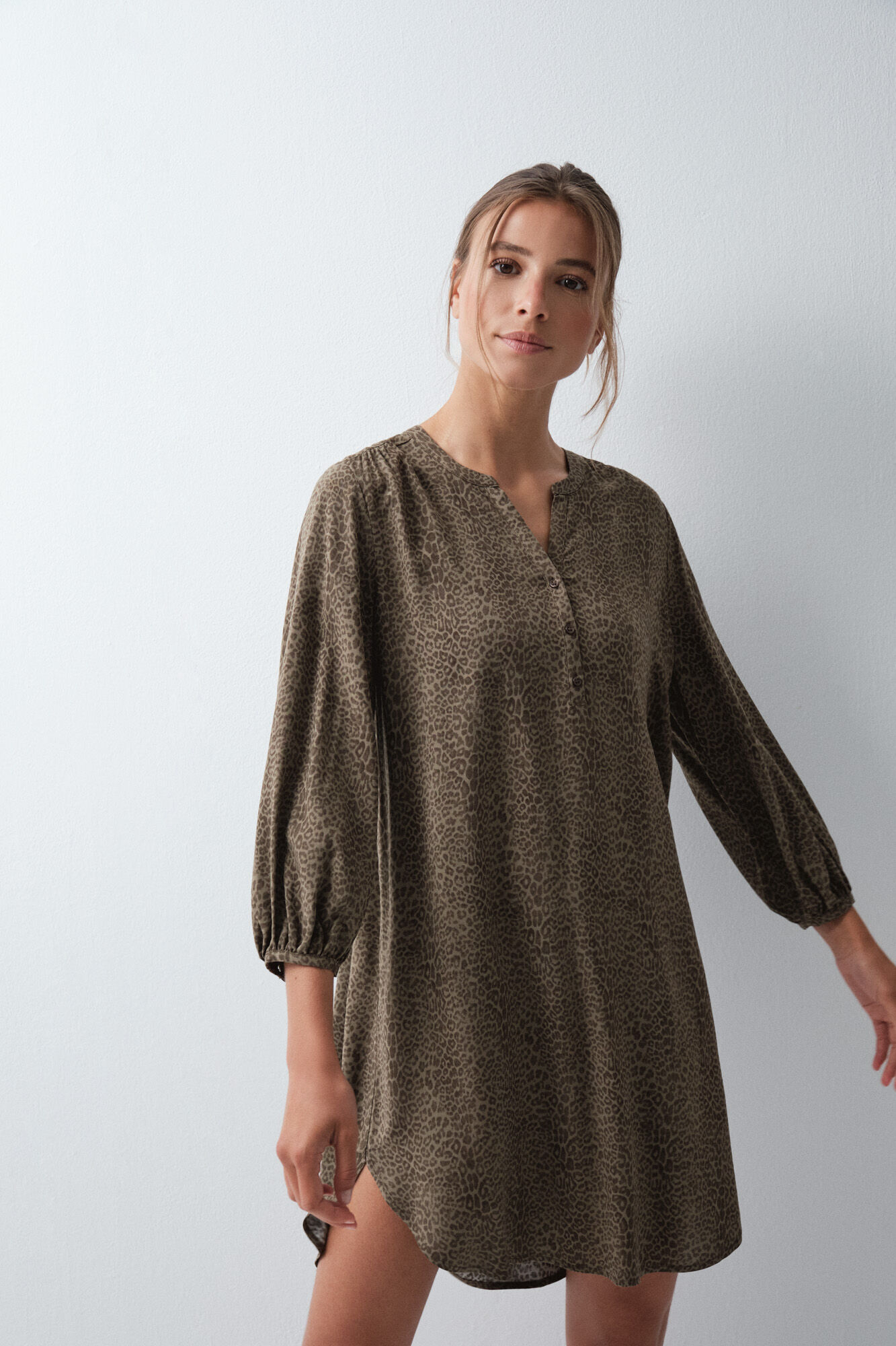 Women'secret Nuisette courte imprim&eacute; animal