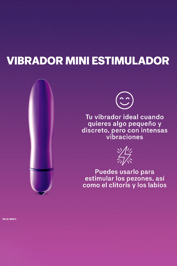 Womensecret Durex Vibrador Mini Intense Orgasmic Pure Pleasure rávasalt mintás