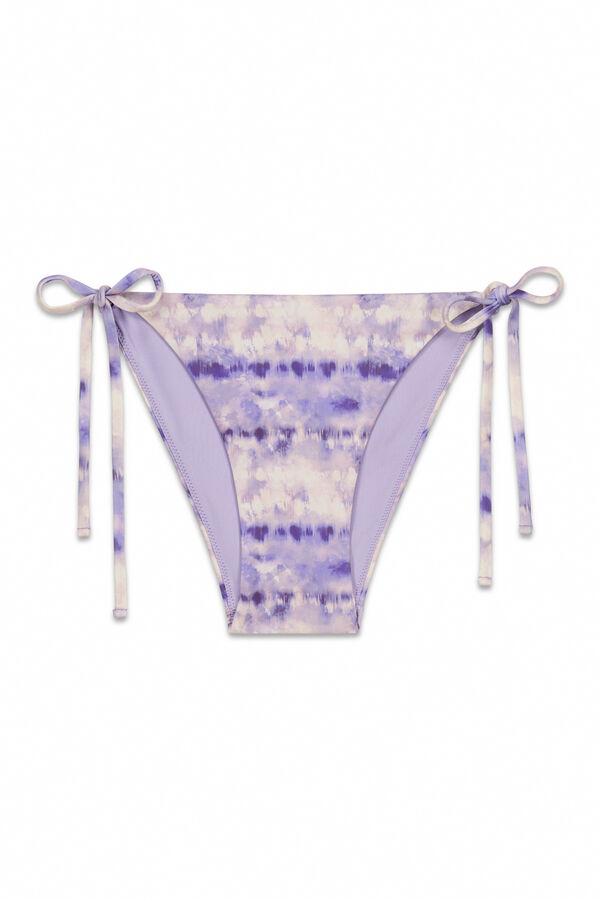 Women'secret Plavi klasičan tie dye donji deo bikinija Print
