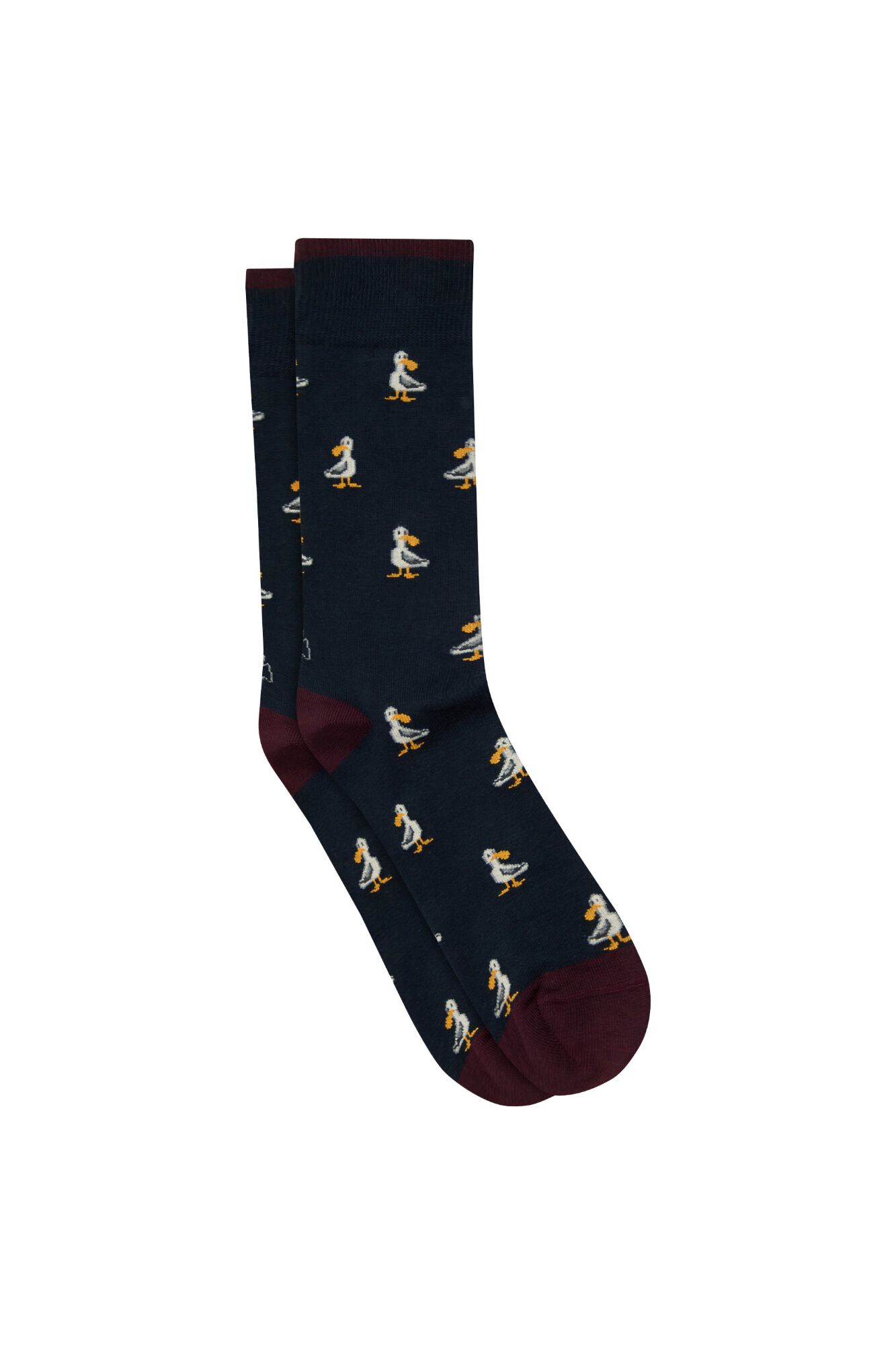 Kiff-Kiff Meia Estampada para Homem