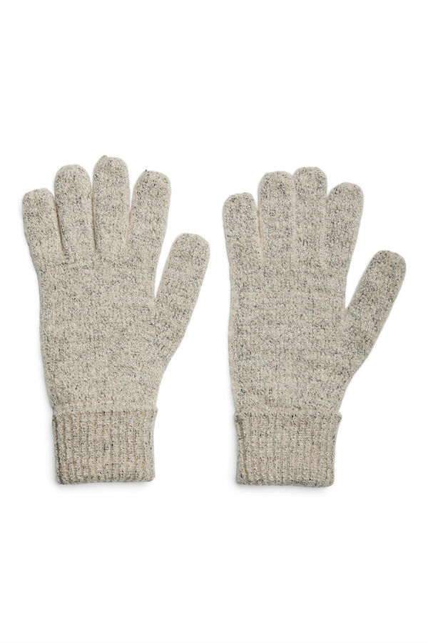 Pieces Guantes de punto gris