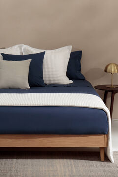 Womensecret Bettbezug Bio-Baumwolle. Bett 80-90 cm. Blau