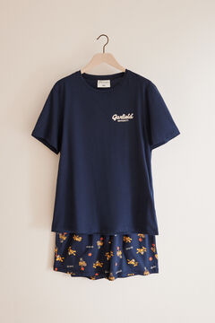Womensecret Pyjama homme 100 % coton Garfield bleu