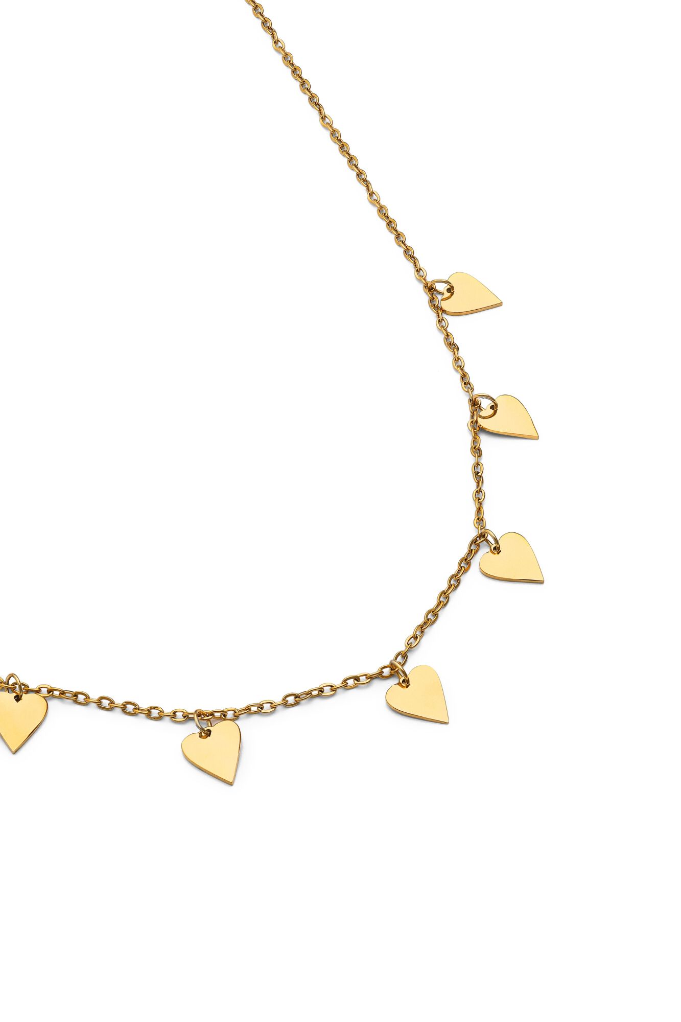 Singularu Passion Halskette Stahl Gold